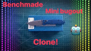 Benchmade Mini Bugout Clone Review [upl. by Aenel]