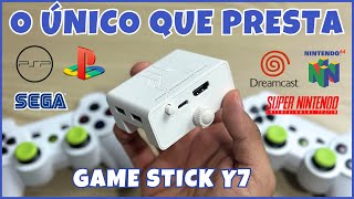 O MELHOR Review COMPLETO do GAME STICK Y7 O mais POTENTE da atualidade [upl. by Yerd]