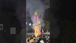 Ravan dahan bhilai  shahi dashera bhilai  bhilai dashera 2024  vlogskonal [upl. by Nibuz]