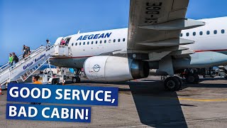 TRIP REPORT  Aegean Airlines Airbus A320 Munich  Heraklion  Economy Class [upl. by Hgieleak702]