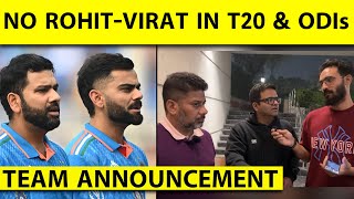 🔴BREAKING SKY T20 CAPTAIN ROHIT amp VIRAT IN TESTS INDIA SQUAD FOR SA TOUR Sports Tak [upl. by Nac355]