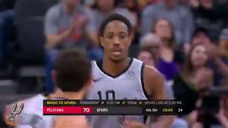 Spurs vs Pelicans Highlights 113 [upl. by Leahcym]