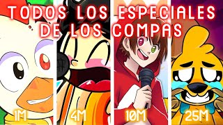 TODOS LOS ESPECIALES DE LOS COMPAS SUBS ESPECIALES  CANCIONES DE LOS COMPAS ACTUALIZADO [upl. by Kahl891]