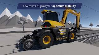 3D presentation of the new Geismar KGT 140 road rail excavator [upl. by Nosmoht284]