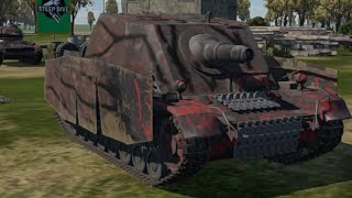 Brummbar plutonWar thunder mobile gameplay [upl. by Netsirc]