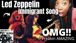 Led Zeppelin  quot Immigrant Song quot  Reaction   Led Zeppelin Immigrant Song   Led Zeppelin Live [upl. by Hollander519]