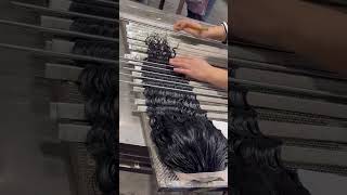 How to make a Deep wave wig🤣freewig wigs wiginfluencer wigreview howtomake [upl. by Clary]