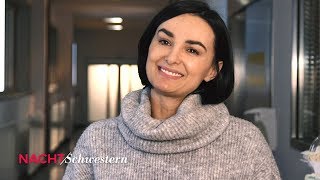 Nachtschwestern Interview  Mimi Fiedler als Nora Altmeyer  ab 3004 bei RTL und online bei TVNOW [upl. by Ahsieker]