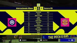 International Milan Vs Genova RB [upl. by Ely925]