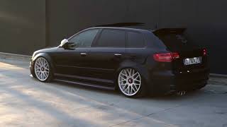 Audi A3 8P 2012 Bagged on 19quot Rotiform RSE [upl. by Dermott]