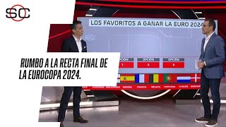 ¿Quiénes son los FAVORITOS para ganar la EUROCOPA 2024 [upl. by Heyde]