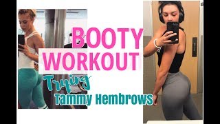 Trying Tammy Hembrows Booty Workout Plan [upl. by Moia]