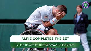 ALFIE HEWETT MAKES HISTORY  Winning Moment and Celebration  Final  Wimbledon 2024 [upl. by Andria]