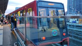 Full Journey on the DLR  Canary Wharf  Stratford Regional [upl. by Asilahs99]