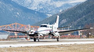 Beechcraft King Air 90 Landing [upl. by Lotsyrc]