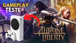 Xbox Series S Teste Throne and Liberty [upl. by Reinold]