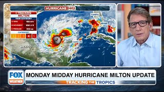 MIDDAY MONDAY OCTOBER 7 2024 HURRICANE MILTON UPDATE [upl. by Coplin]