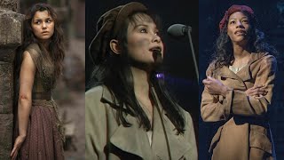 Les Misérables quotOn My Ownquot Supercut featuring Lea Salonga Lea Michele and More [upl. by Netfa]