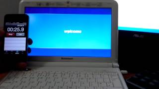 Lenovo S10 2 SSD BOOT [upl. by Lashond130]