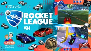 Max amp Maz are playing Rocket League  2vs2 DOPPEL 034 [upl. by Plank]