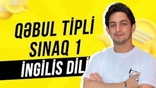 İngilis dili qəbul tipli sınaq 1 [upl. by Inait]