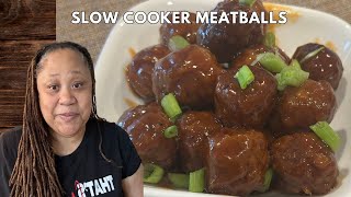 Slow Cooker Meatballs [upl. by Nayrbo465]