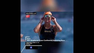 2024 36th Bosphorus CrossContinental Swimming Race Aug 25 Istanbul TUR [upl. by Zilber749]