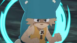 Yugo et Tristepin vs Ogrest vf Wakfu [upl. by Ahsitil739]