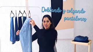 Como Colgar y Doblar los Pantalones [upl. by Remot]