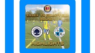 Walthamstow U23 v Tiptree Jobserve FC Essex FA County Cup Round 1 Highlights 051024 [upl. by Hagood]