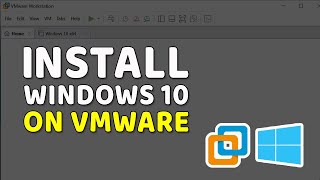 How to Install Windows 10 on VMware [upl. by Ancalin]