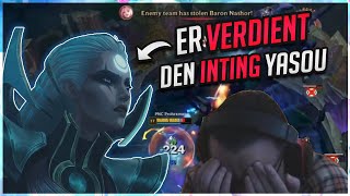 Silphi Tiltet am Ende des Coachings Gold Jungle Coaching League of Legends Deutsch [upl. by Karb263]