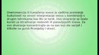 Sanjarica  Tumačenje Snova [upl. by Landsman]