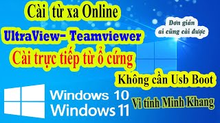 WinToHDD Cài Win Từ Ổ Cứng Không Cần USB Hay DVD Cài Windows 10 Online [upl. by Iruyas]