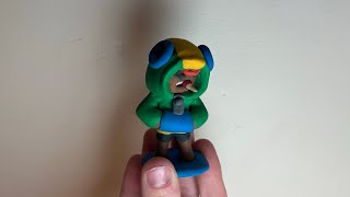 Making Leon from Brawl Stars out of Clay [upl. by Yecal]