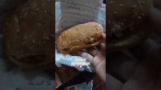 KFC Chicken Longer Burger 🍔  Peri Peri Chicken Strips shorts explore food unboxing [upl. by Reinaldo]