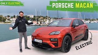 2024 Porsche Macan EV  The Electric Macan gets a Turbo Version [upl. by Eyks]