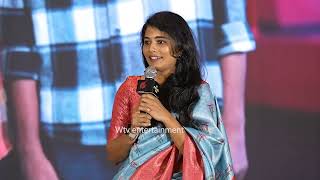 Actress Sharanya Pradeep Speech At KA Success Meet  Kiran Abbavaram  WtvEntertainment [upl. by Asylem]