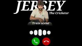 JERSEY  TRAIN SCENE BGM  RINGTONE  STATUS  NANI  ANIRUDH jersey trainscene bgm ringtone [upl. by Dumond]