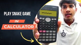 How to play snake game on calculator [upl. by Odnalro465]