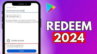 Redeem Google Play Card in 2024 using THIS TRICK [upl. by Ahseret]