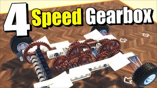 I Built an Insane 4 Speed Gearbox Using Real Life Transmission Ratios [upl. by Eentruoc]