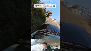 Driving in Aizawl Mizoram India 🇮🇳 is NOT for beginners insta360 insta360 [upl. by Enilegna546]