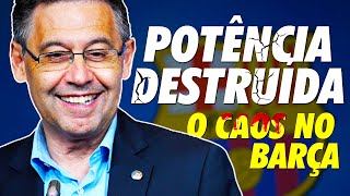 A história da DESTRUIÇÃO do Barcelona [upl. by Rollin]