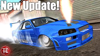 No Limit Drag Racing 20 NEW UPDATE Nissan Skyline R34 GTR FULL BUILD amp TUNE [upl. by Dnalkrik]