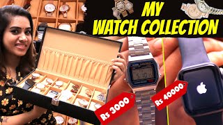 My Precious Watch Collection ⌚️ I Rs 3000 To Rs50000 Collection 💰I Aarthi Subash Vlogs [upl. by Letch]