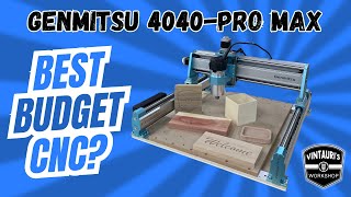 Genmitsu 4040Pro Max  The Best beginner CNC [upl. by Fax]