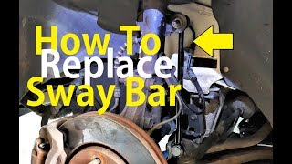 How To Replace Install Stabilizer Sway Bar Link Easy Simple [upl. by Ahsiek]