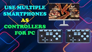 How to use multiple smartphones as controllers for pc  Monect PC Remote [upl. by Eicarg]