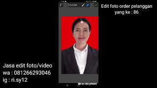 CARA EDIT FOTO WAJAH YANG TIDAK SIMETRIS MENJADI SIMETRIS DENGAN APK PICSAY PRO [upl. by Tiphane]